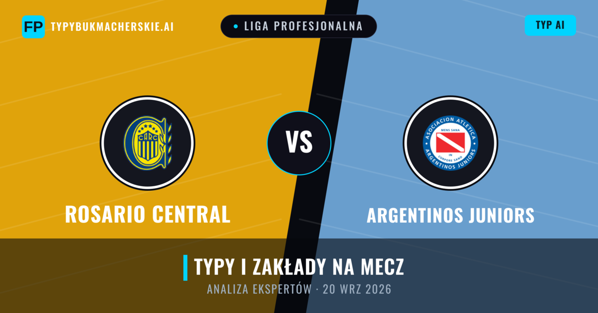 Rosario Central vs Argentinos Juniors — typy i zapowiedź meczu