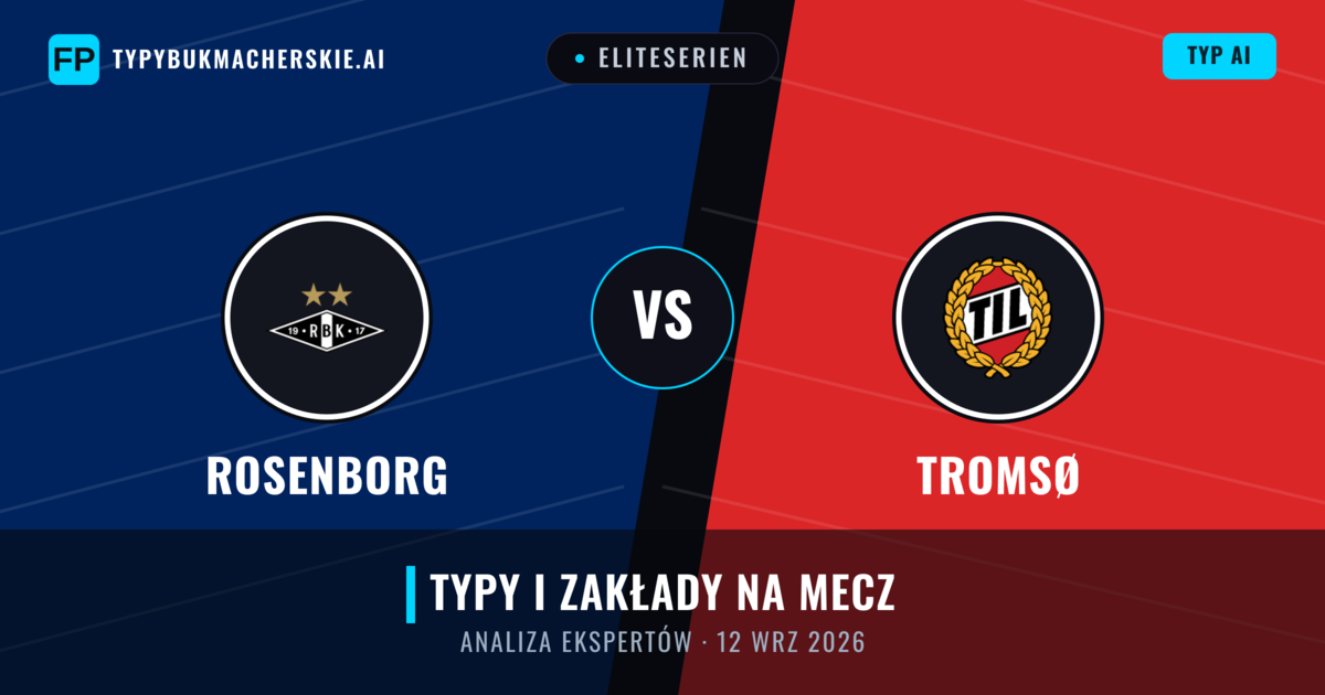 Rosenborg vs Tromsø — typy i zapowiedź meczu