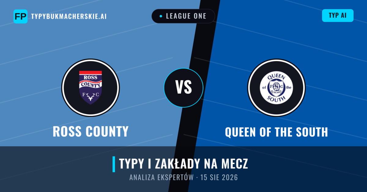 Ross County vs Queen of the South — typy i zapowiedź meczu