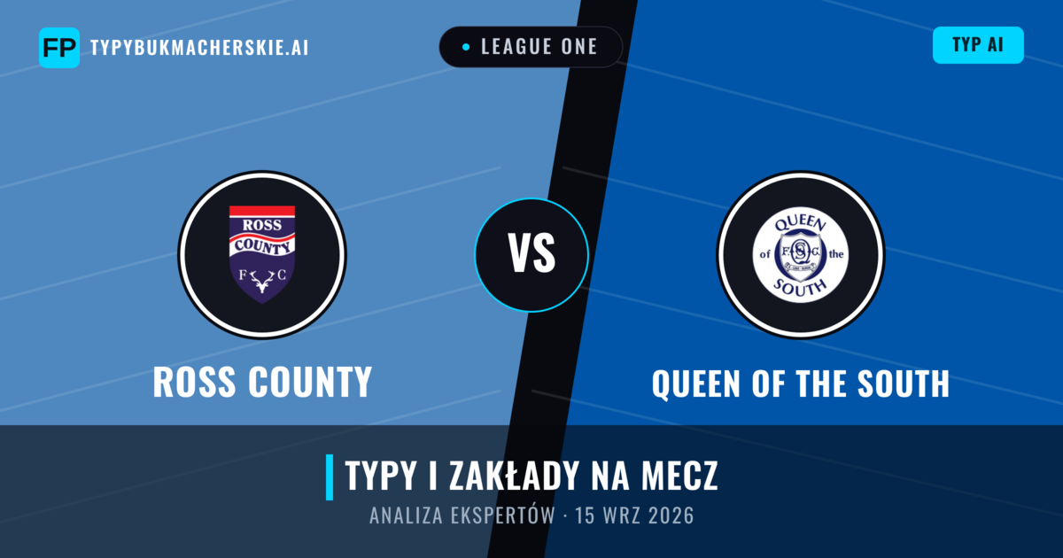 Ross County vs Queen of the South — typy i zapowiedź meczu