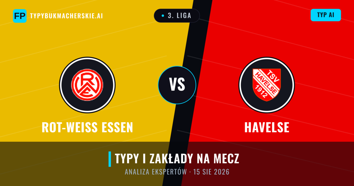 Rot-Weiß Essen vs Havelse — typy i zapowiedź meczu