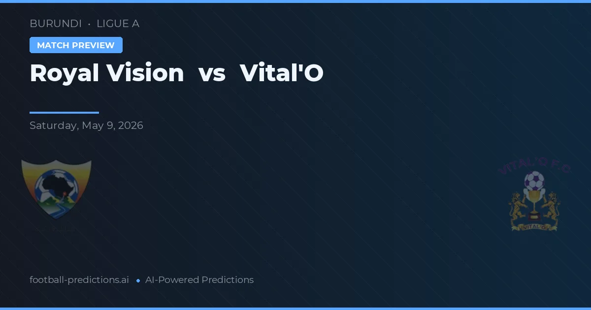 Royal Vision vs Vital'O — typy i zapowiedź meczu