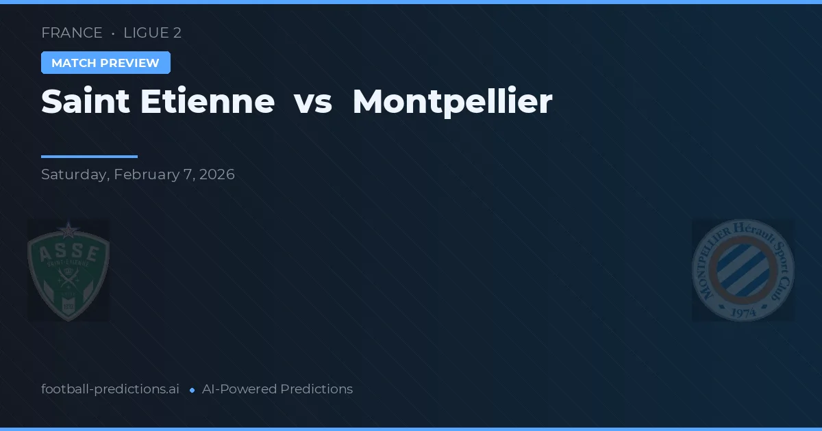 Saint-Étienne vs Montpellier — typy i zapowiedź meczu