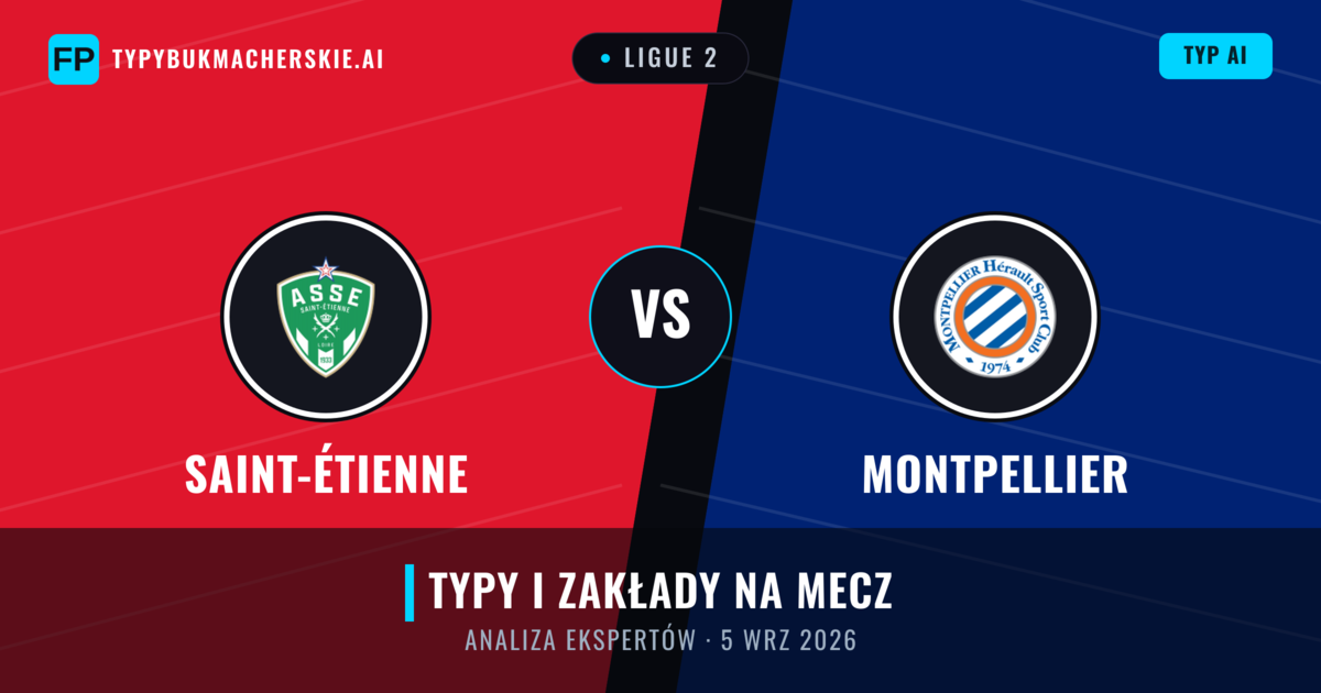 Saint-Étienne vs Montpellier — typy i zapowiedź meczu