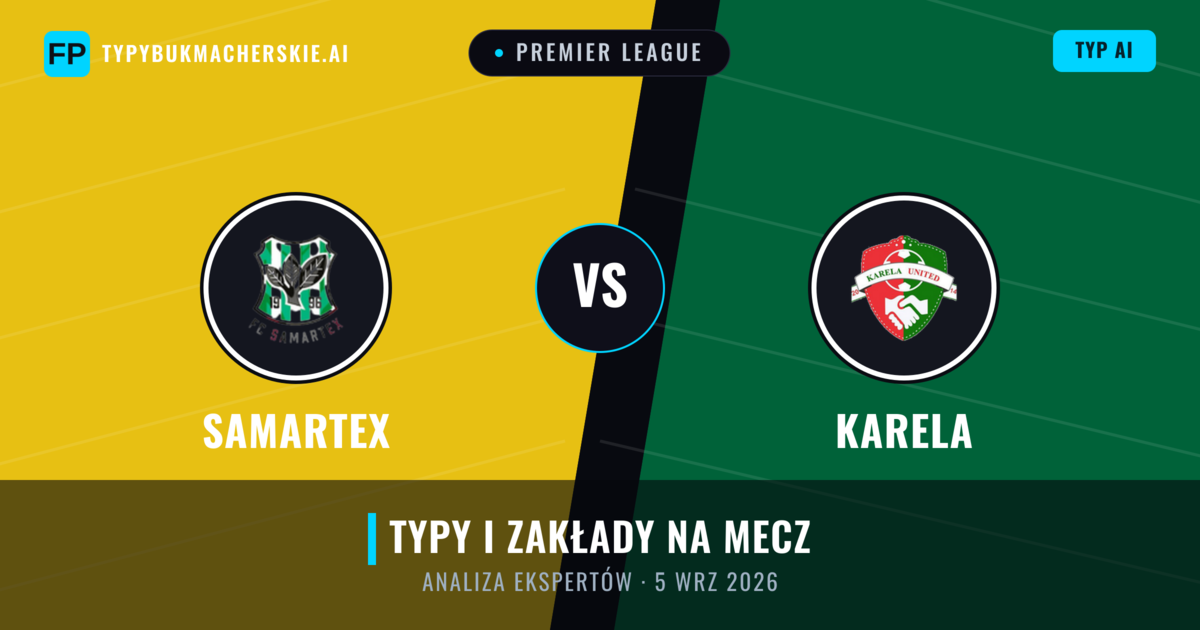 Samartex vs Karela — typy i zapowiedź meczu