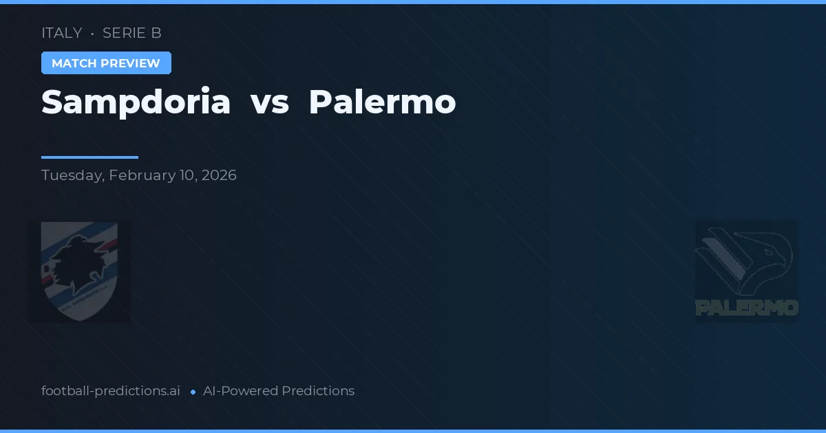 Sampdoria vs Palermo — typy i zapowiedź meczu