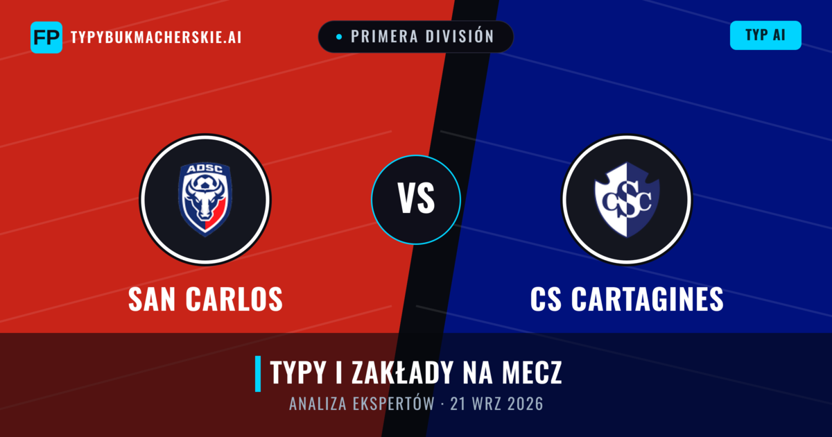 San Carlos vs CS Cartagines — typy i zapowiedź meczu