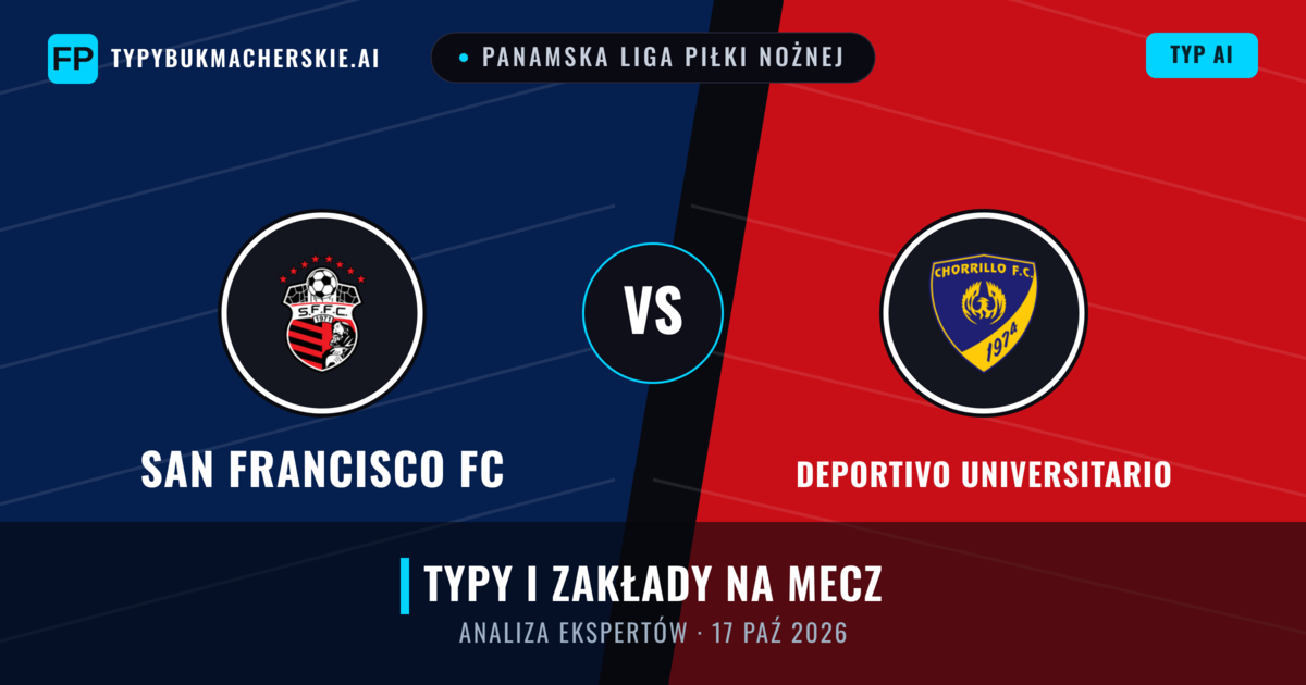 San Francisco FC vs Deportivo Universitario — typy i zapowiedź meczu