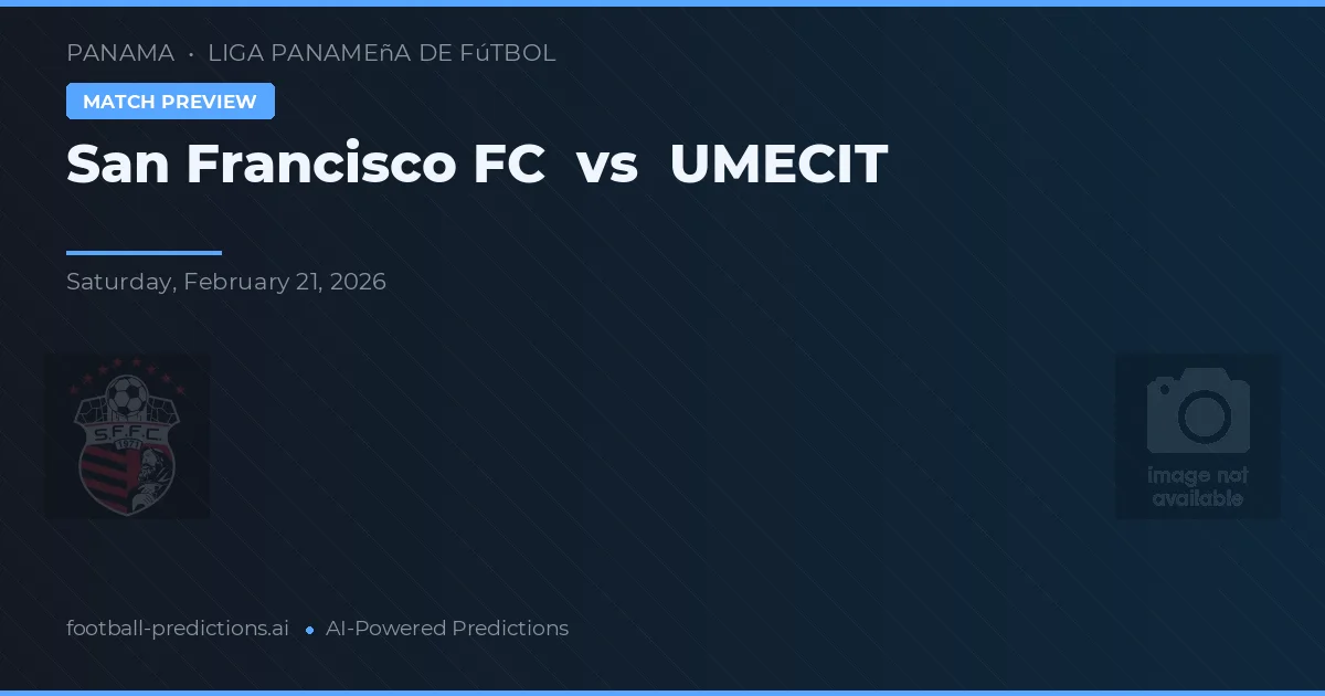 San Francisco FC vs UMECIT — typy i zapowiedź meczu
