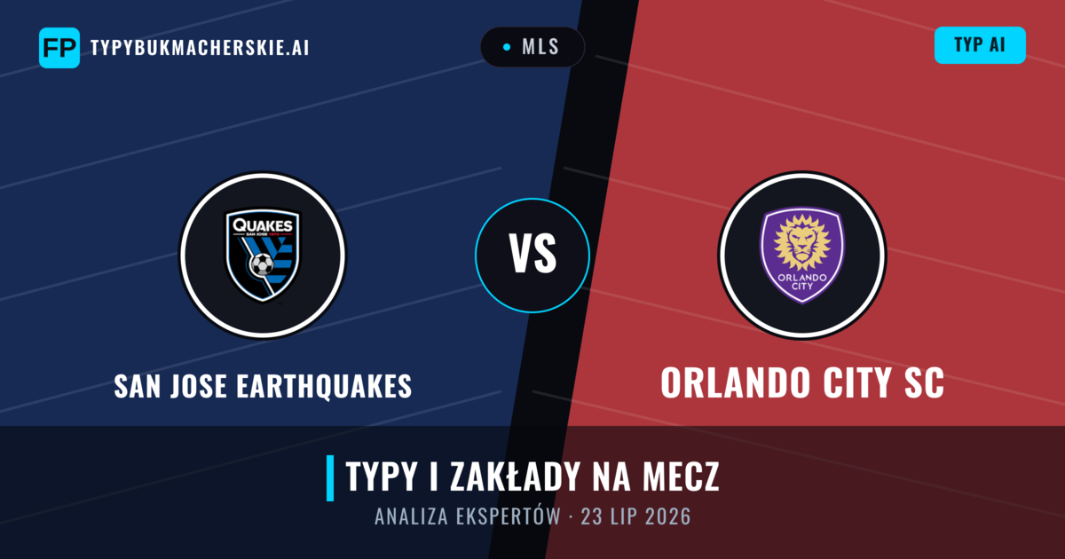 San Jose Earthquakes vs Orlando City SC — typy i zapowiedź meczu