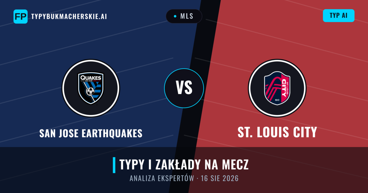 San Jose Earthquakes vs St. Louis City — typy i zapowiedź meczu