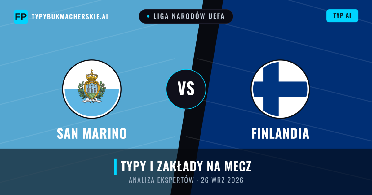 San Marino vs Finlandia — typy i zapowiedź meczu