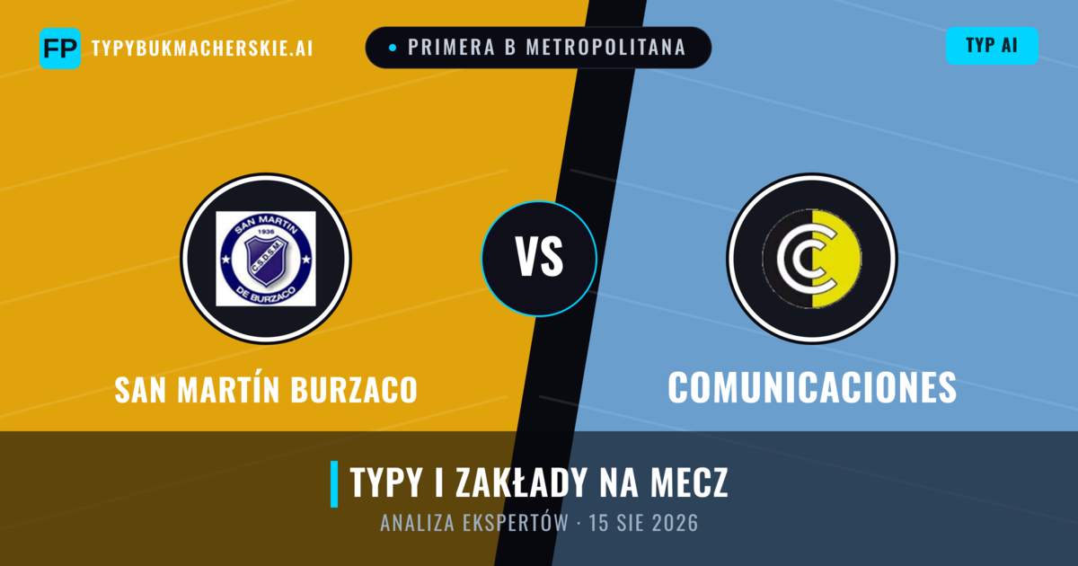 San Martín Burzaco vs Comunicaciones — typy i zapowiedź meczu