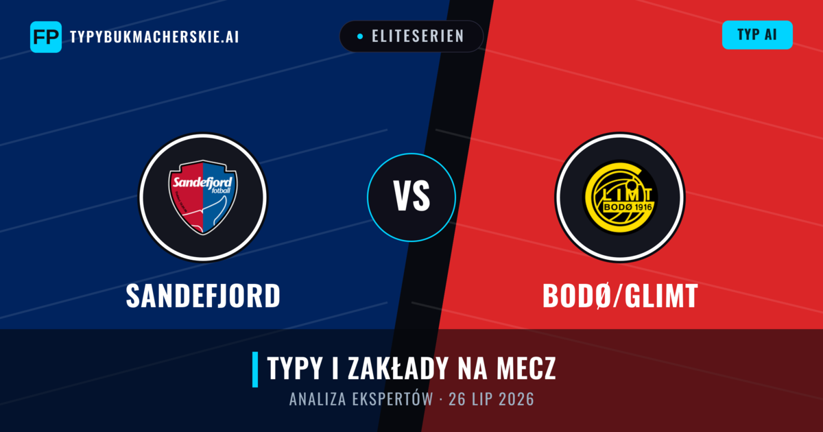 Sandefjord vs Bodø/Glimt — typy i zapowiedź meczu