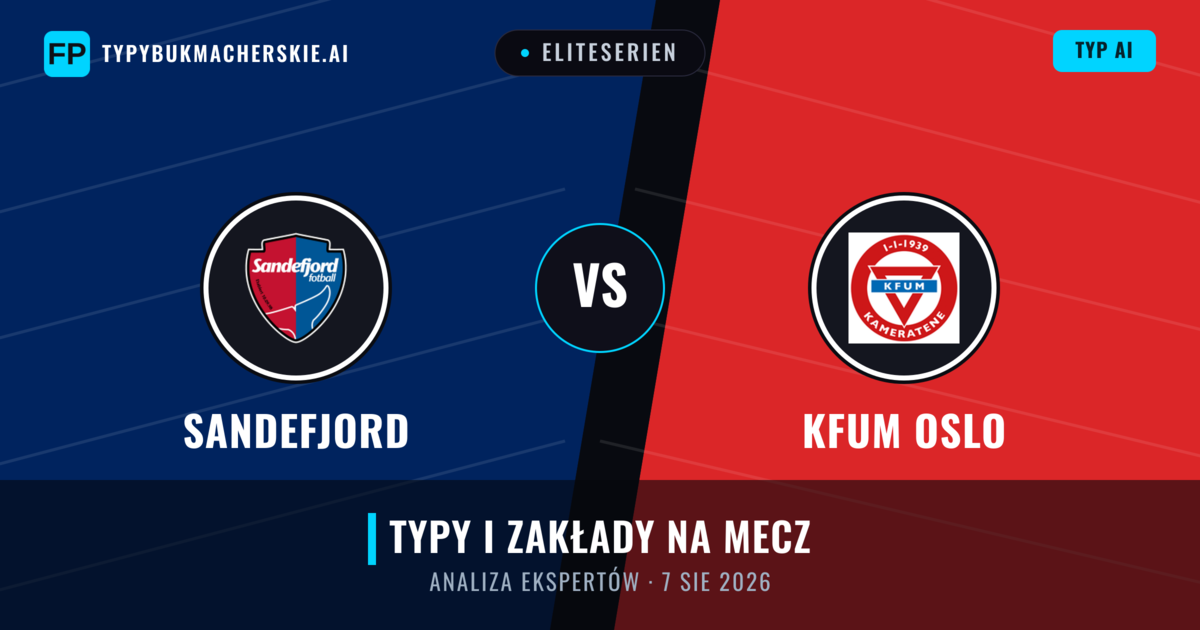 Sandefjord vs KFUM Oslo — typy i zapowiedź meczu