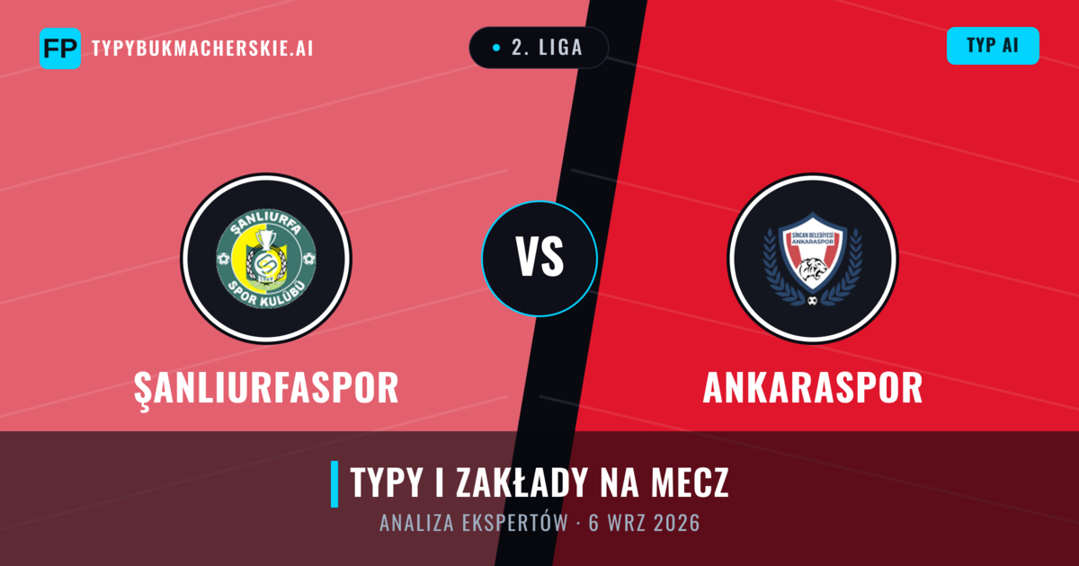 Şanlıurfaspor vs Ankaraspor — typy i zapowiedź meczu
