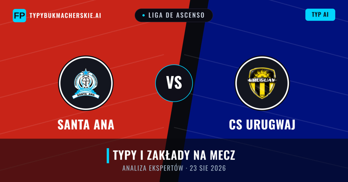 Santa Ana vs CS Urugwaj — typy i zapowiedź meczu