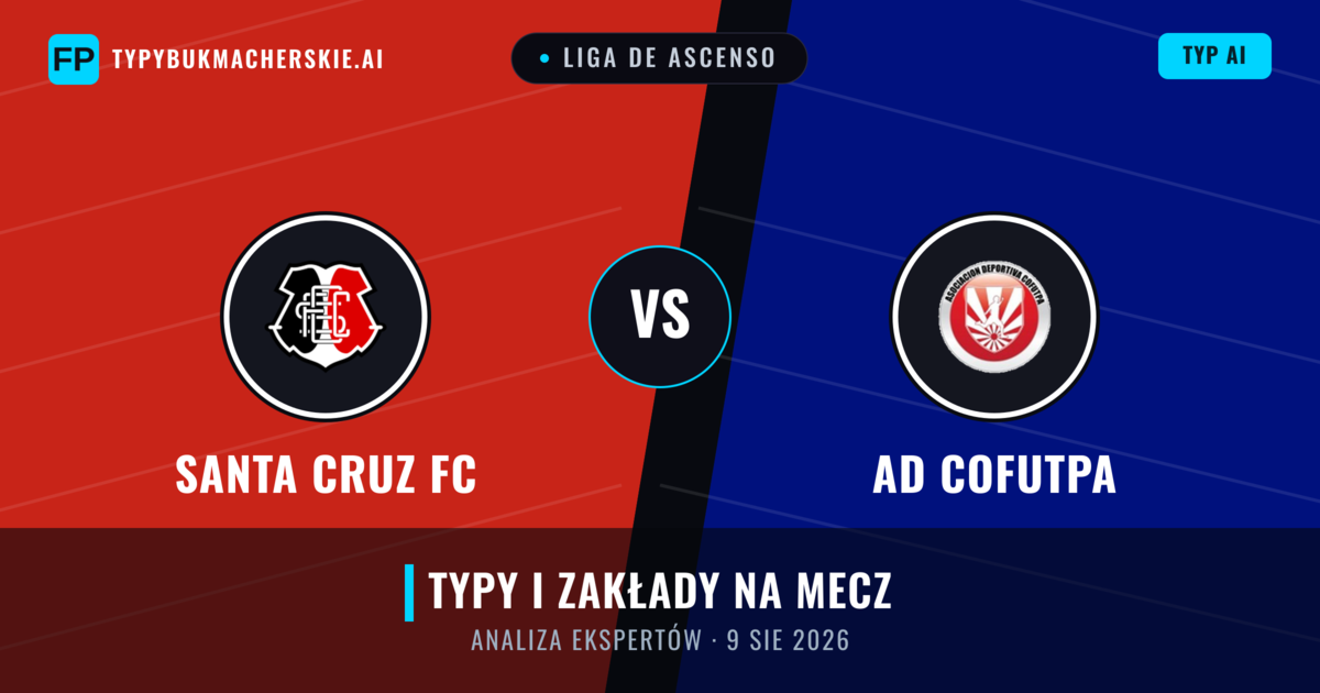 Santa Cruz FC vs AD Cofutpa — typy i zapowiedź meczu