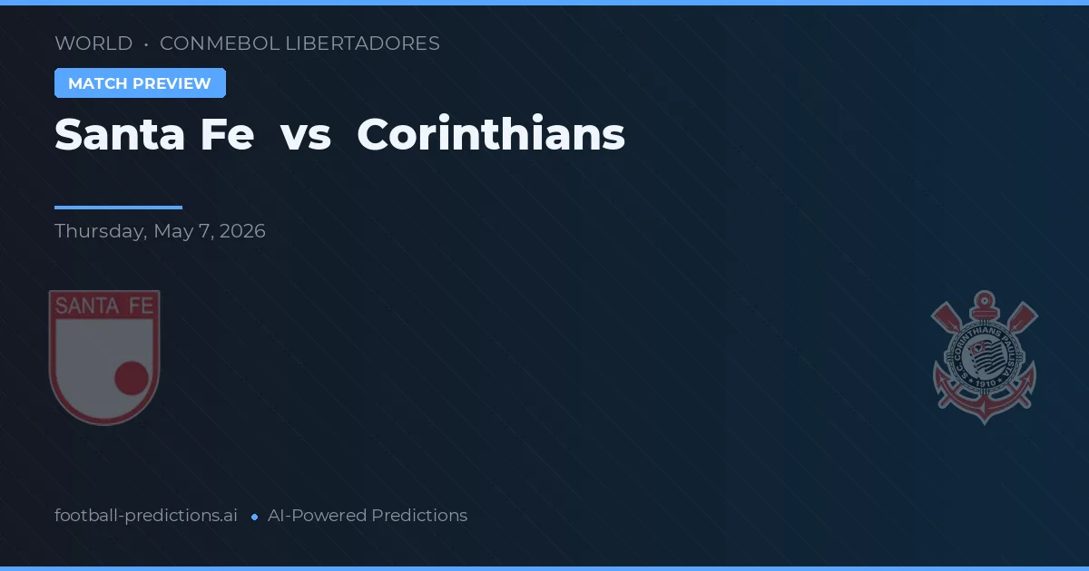Independiente Santa Fe vs Corinthians preview