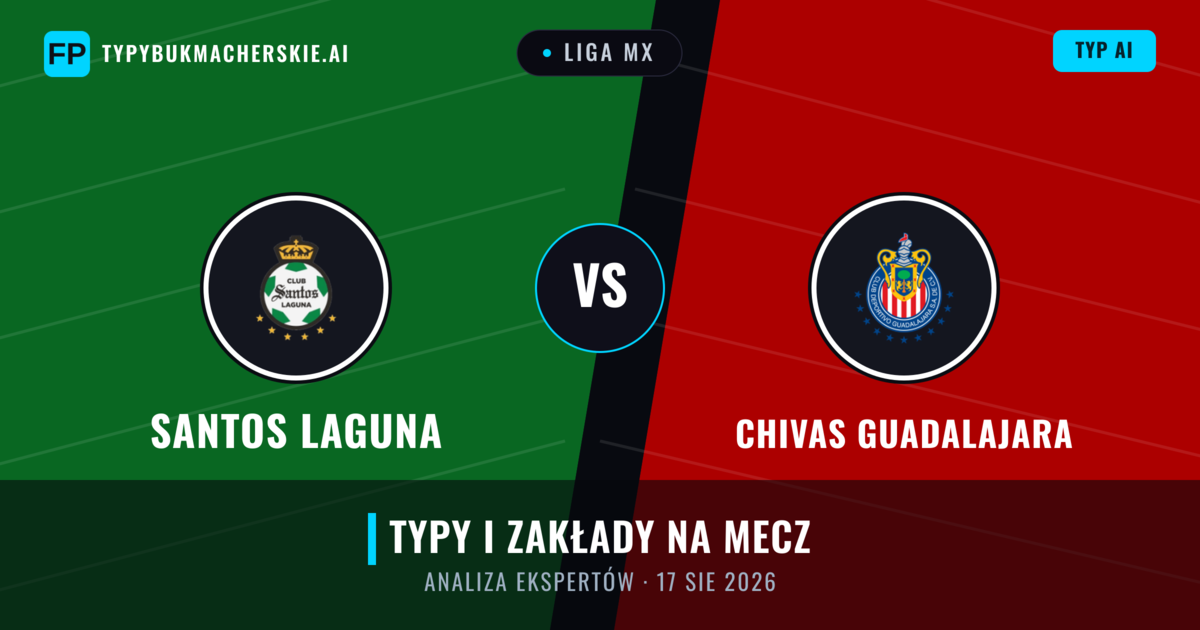 Santos Laguna vs Chivas Guadalajara — typy i zapowiedź meczu