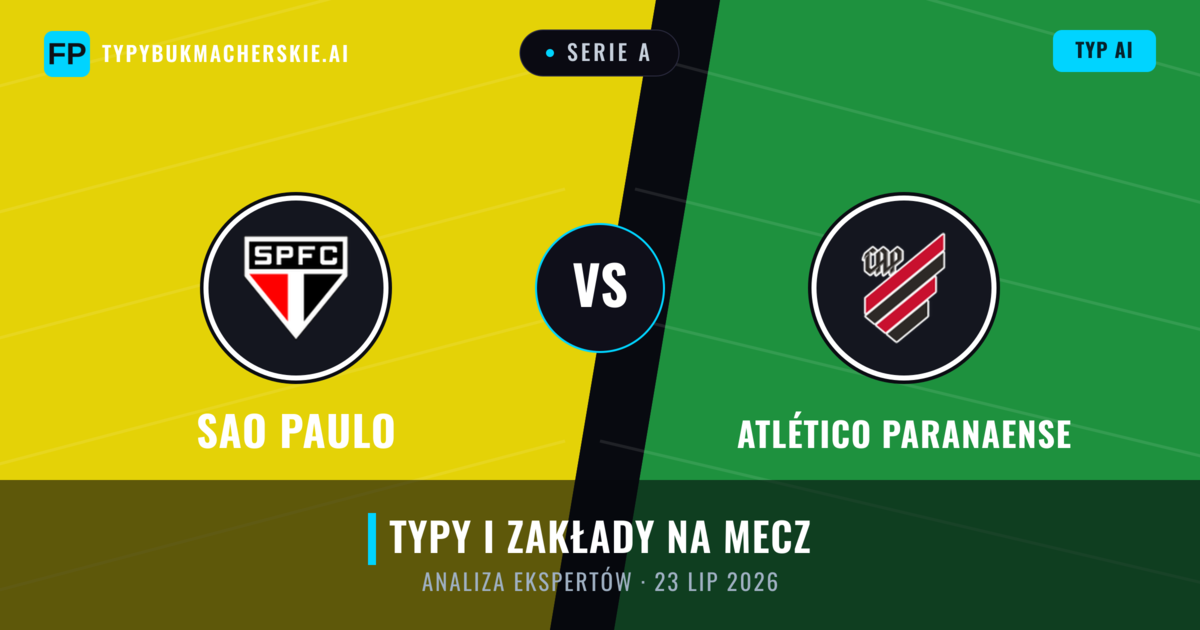 Sao Paulo vs Atlético Paranaense — typy i zapowiedź meczu