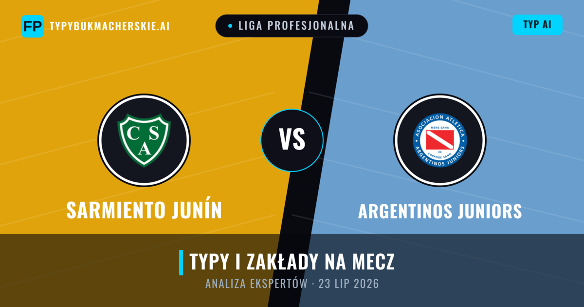 Sarmiento Junín vs Argentinos Juniors — typy i zapowiedź meczu