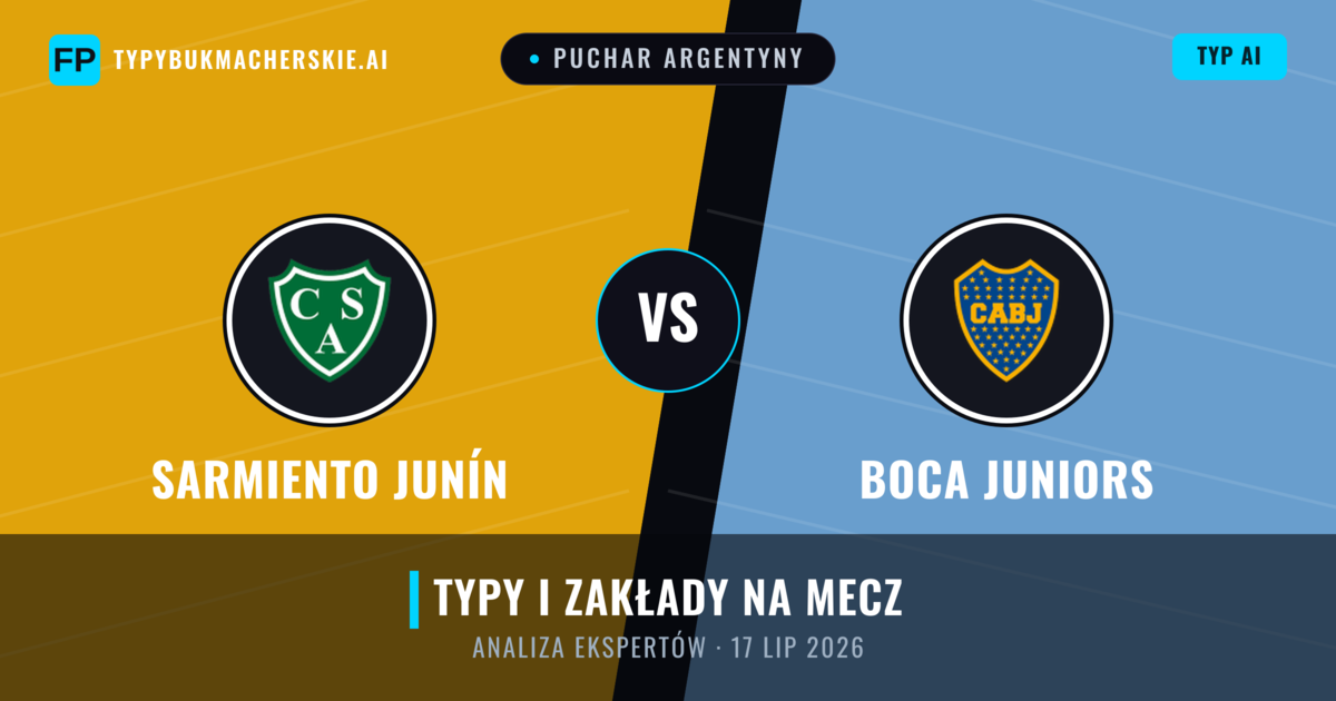 Sarmiento Junín vs Boca Juniors — typy i zapowiedź meczu