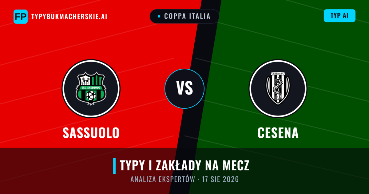 Sassuolo vs Cesena — typy i zapowiedź meczu