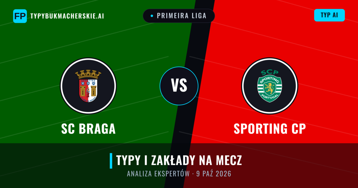 SC Braga vs Sporting CP — typy i zapowiedź meczu