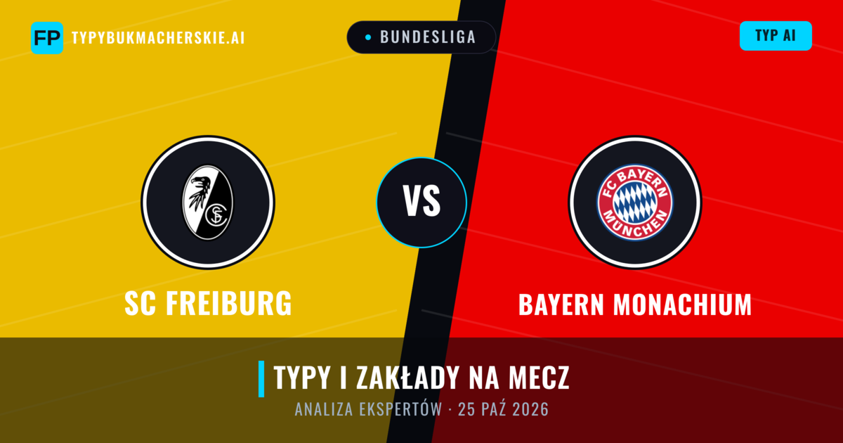 SC Freiburg vs Bayern Monachium — typy i zapowiedź meczu