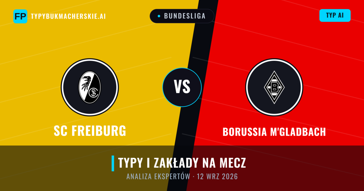 SC Freiburg vs Borussia M'Gladbach — typy i zapowiedź meczu