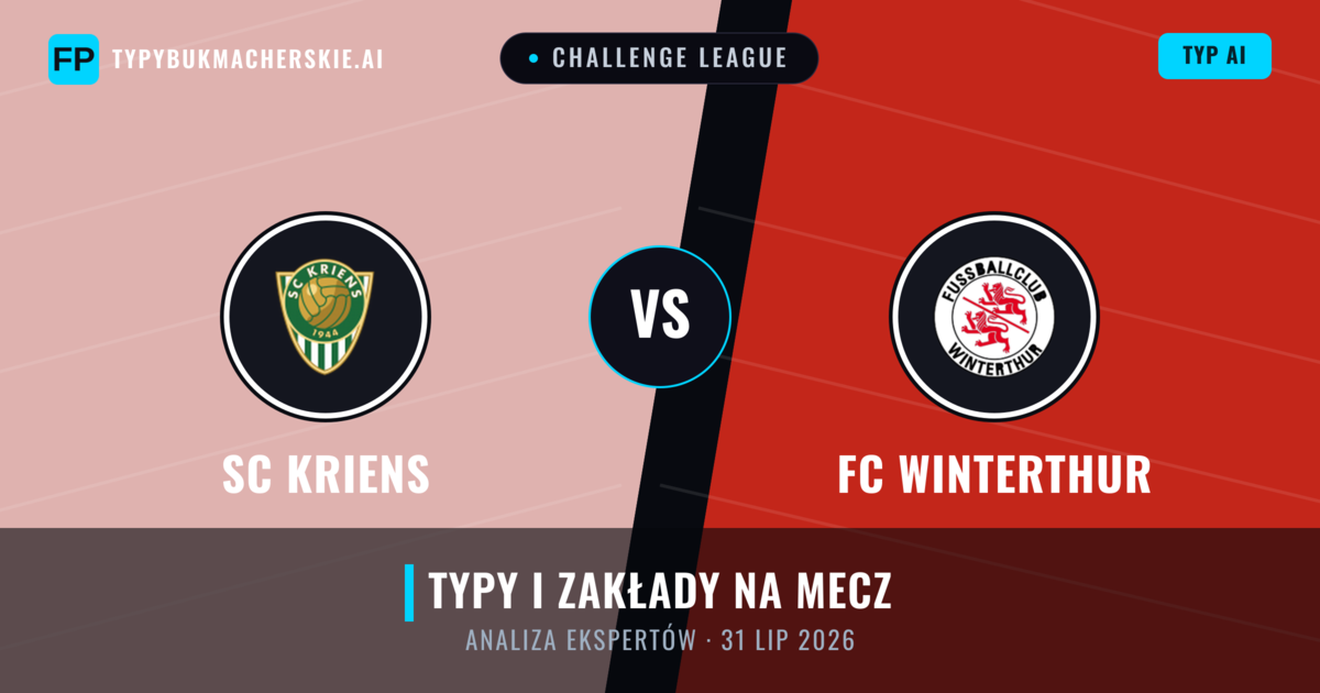 SC Kriens vs FC Winterthur — typy i zapowiedź meczu