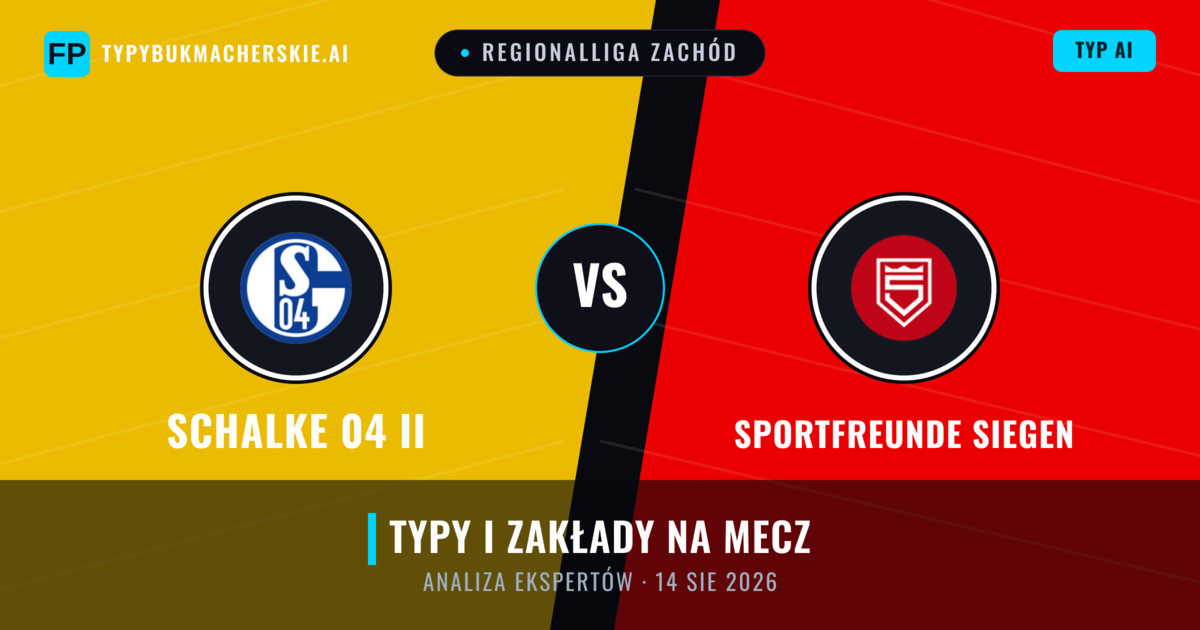 Schalke 04 II vs Sportfreunde Siegen — typy i zapowiedź meczu