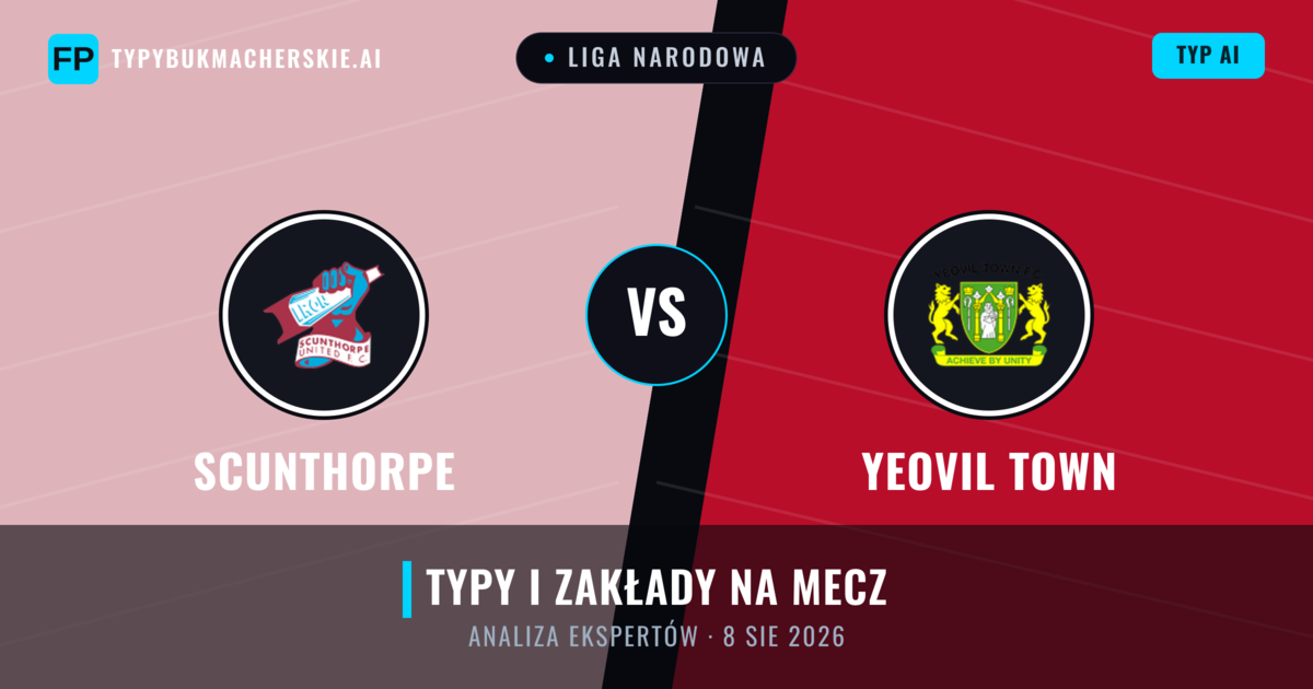 Scunthorpe vs Yeovil Town — typy i zapowiedź meczu