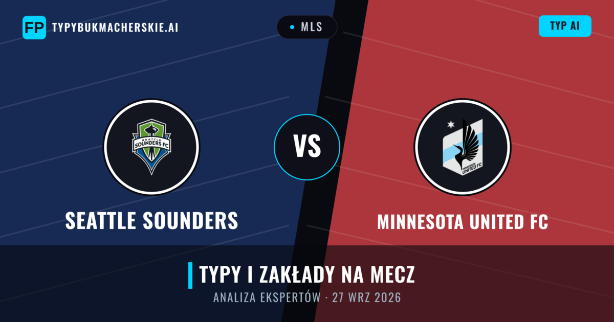 Seattle Sounders vs Minnesota United FC — typy i zapowiedź meczu