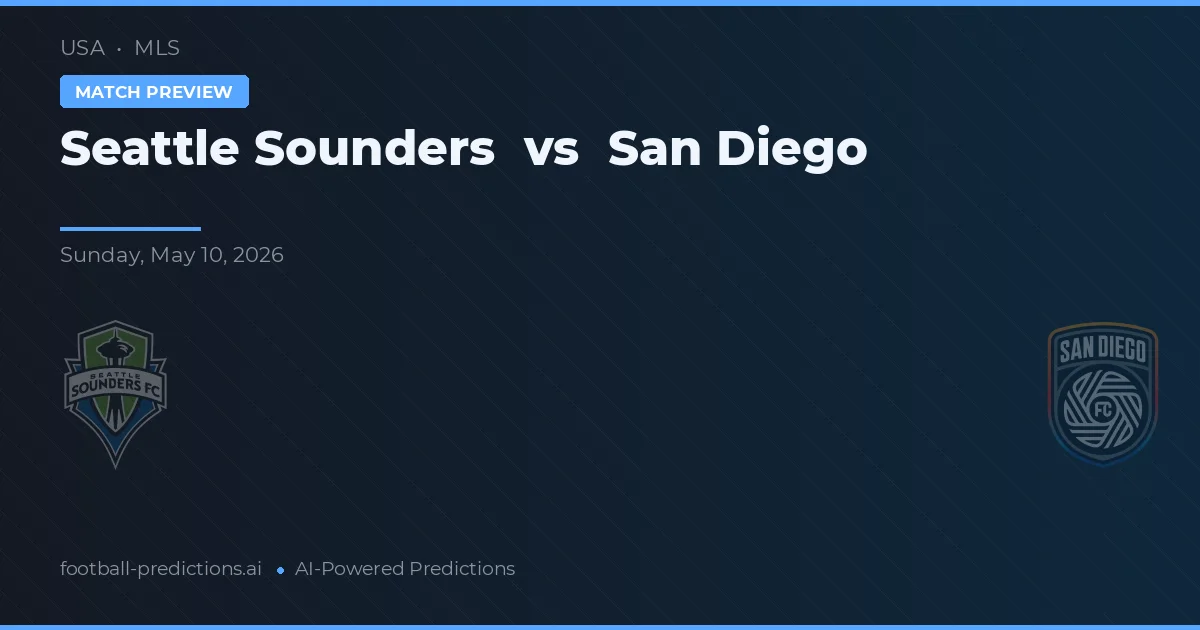 Seattle Sounders vs San Diego — typy i zapowiedź meczu