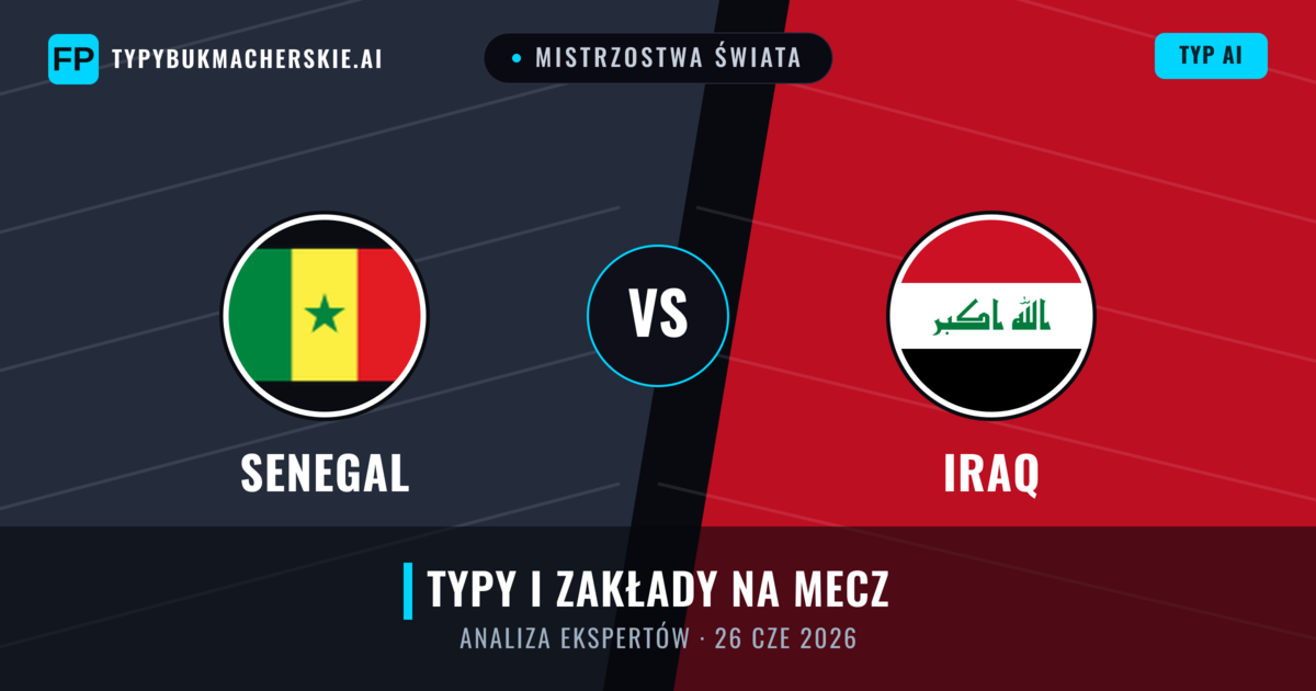 Senegal vs Iraq — typy i zapowiedź meczu