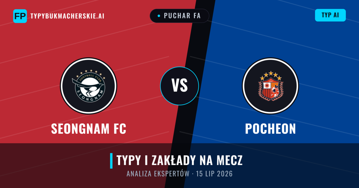 Seongnam FC vs Pocheon — typy i zapowiedź meczu