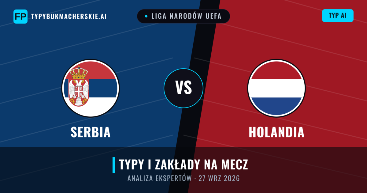 Serbia vs Holandia — typy i zapowiedź meczu