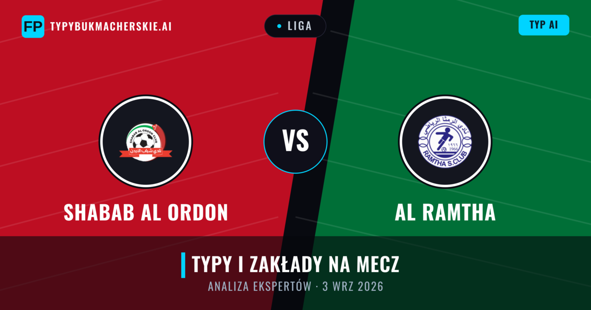 Shabab Al Ordon vs Al Ramtha — typy i zapowiedź meczu