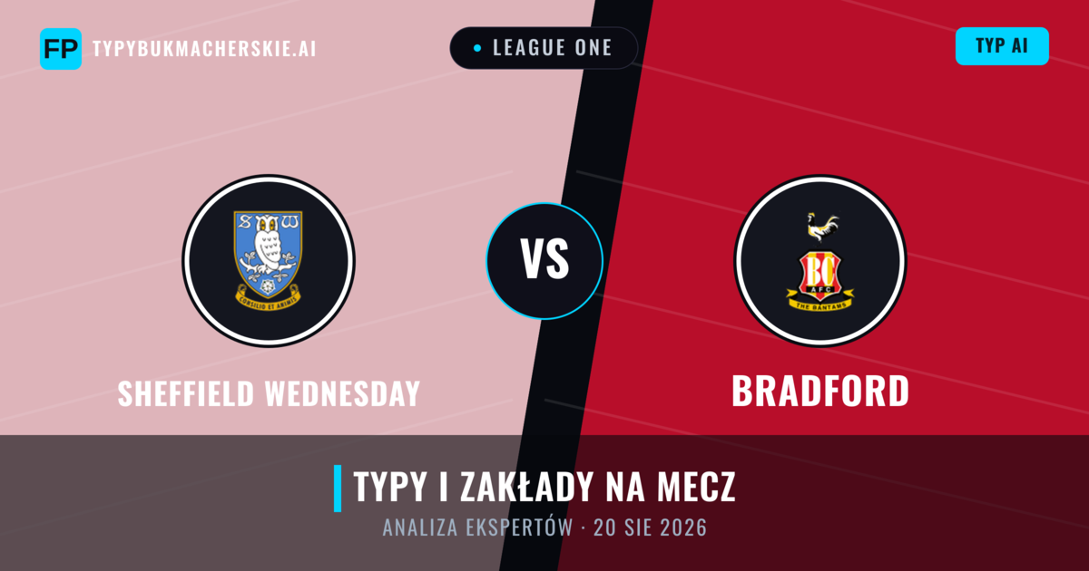Sheffield Wednesday vs Bradford — typy i zapowiedź meczu