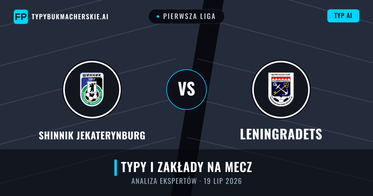 Shinnik Jekaterynburg vs Leningradets — typy i zapowiedź meczu