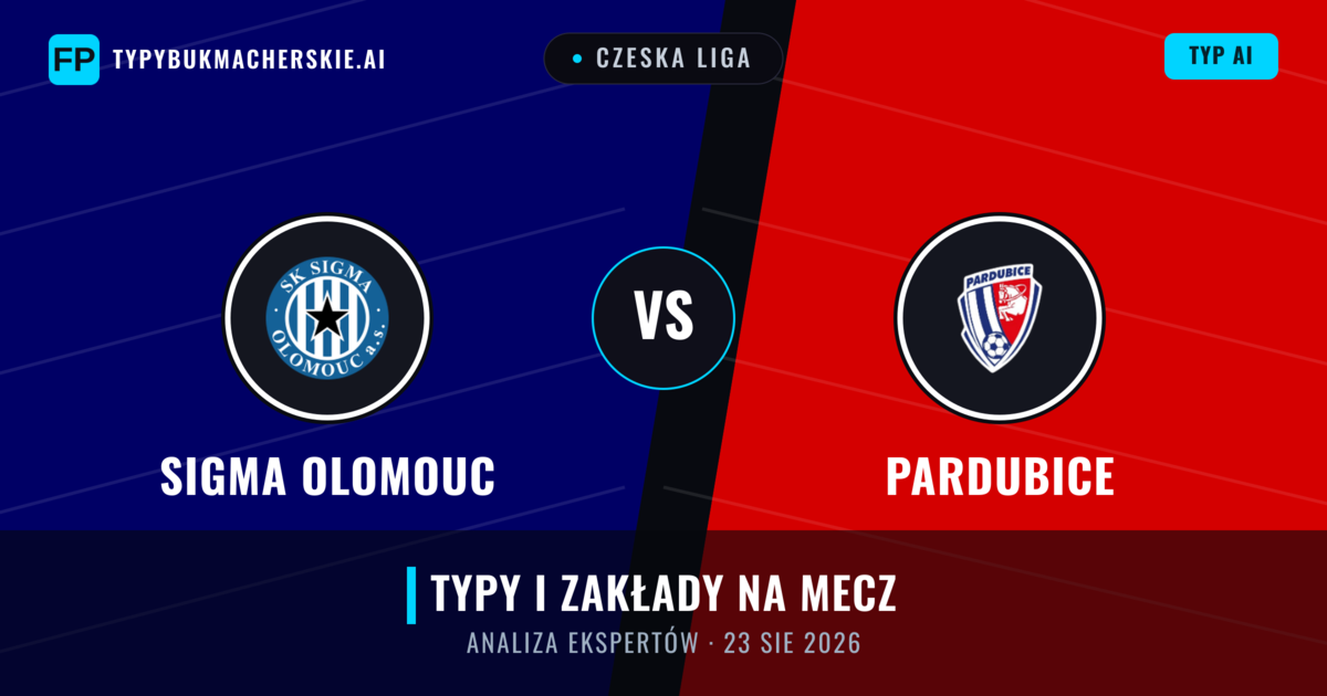 Sigma Olomouc vs Pardubice — typy i zapowiedź meczu