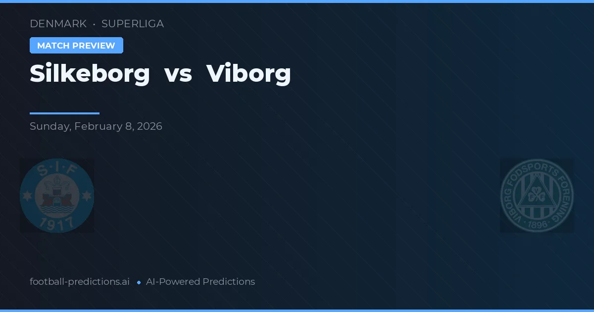 Silkeborg vs Viborg — typy i zapowiedź meczu