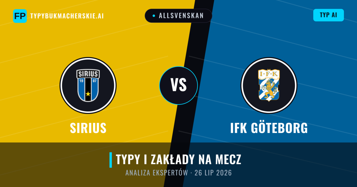 Sirius vs IFK Göteborg — typy i zapowiedź meczu