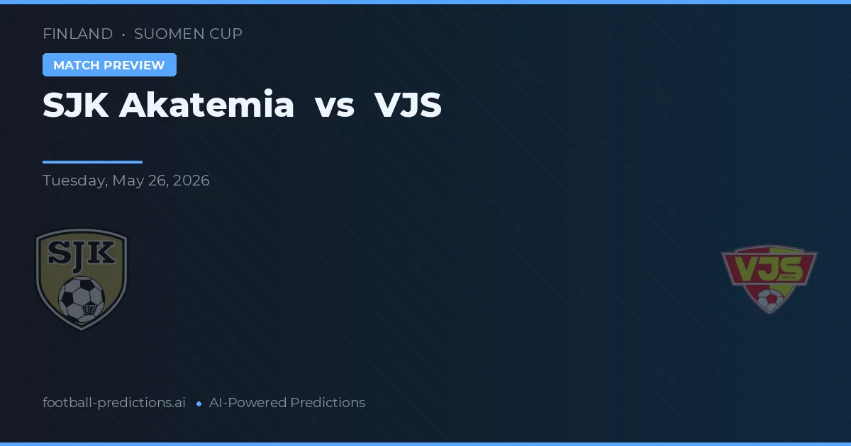 SJK Akatemia vs SJK — typy i zapowiedź meczu