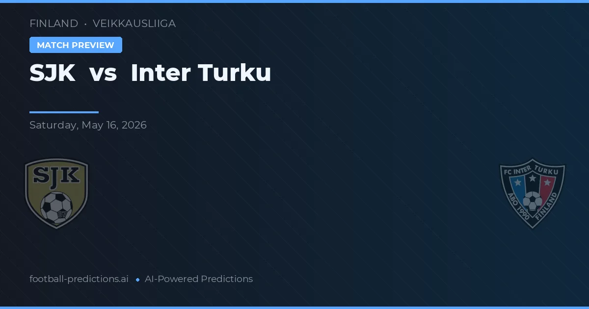 SJK vs Inter Turku — typy i zapowiedź meczu