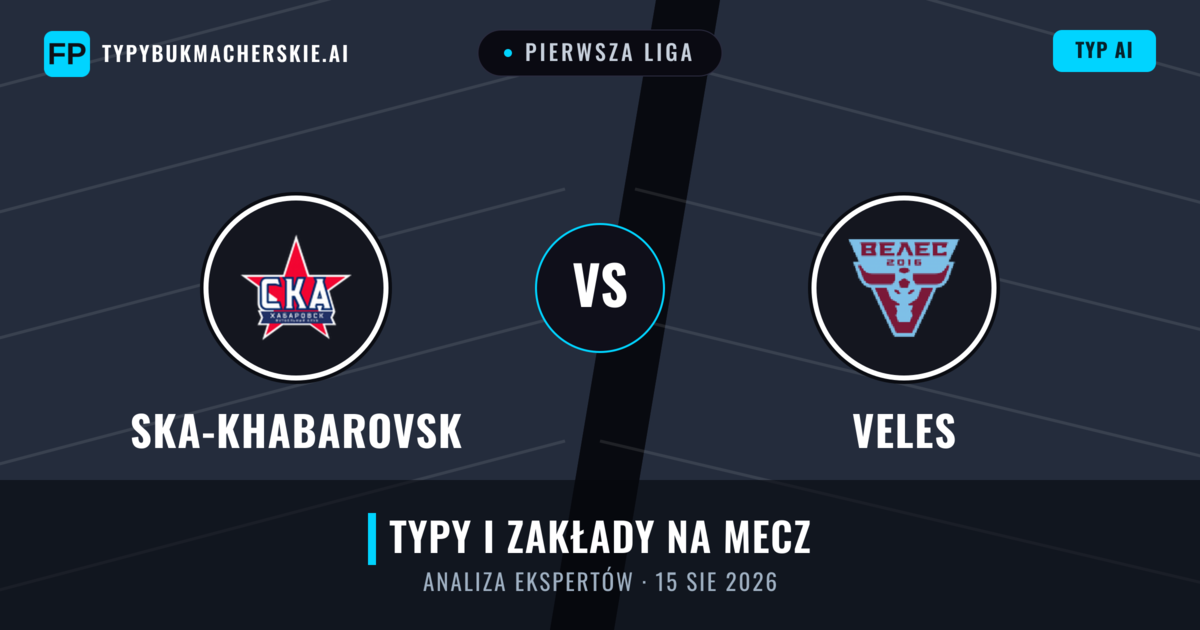 Ska-Khabarovsk vs Veles — typy i zapowiedź meczu