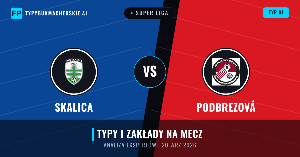 Skalica vs Podbrezová — typy i zapowiedź meczu