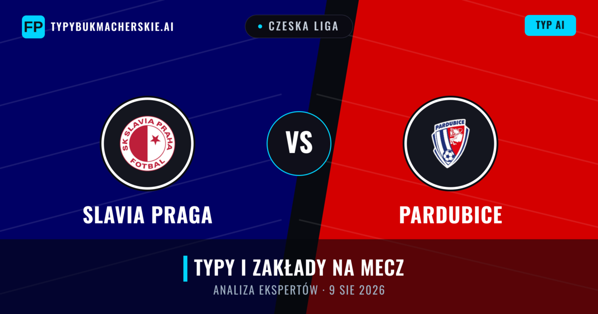Slavia Praga vs Pardubice — typy i zapowiedź meczu